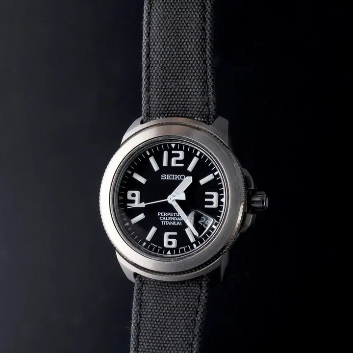[BUNJANG] Seiko Landtrek 8F32 Full Titanium Watch / 명작 세이코 8F32 풀티타늄 Landtrek