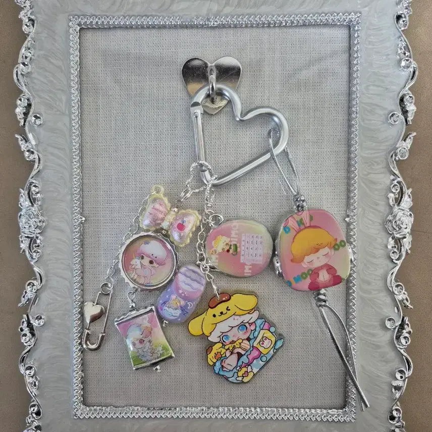 [BUNJANG] DDAKKU Keyring (Dimoo/Twin Stars/Sanrio) / 디무 산리오 키링
