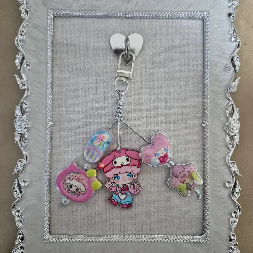 [BUNJANG] DDAKKU Keyring (Dimoo/Twin Stars/Sanrio) / 디무 산리오 키링