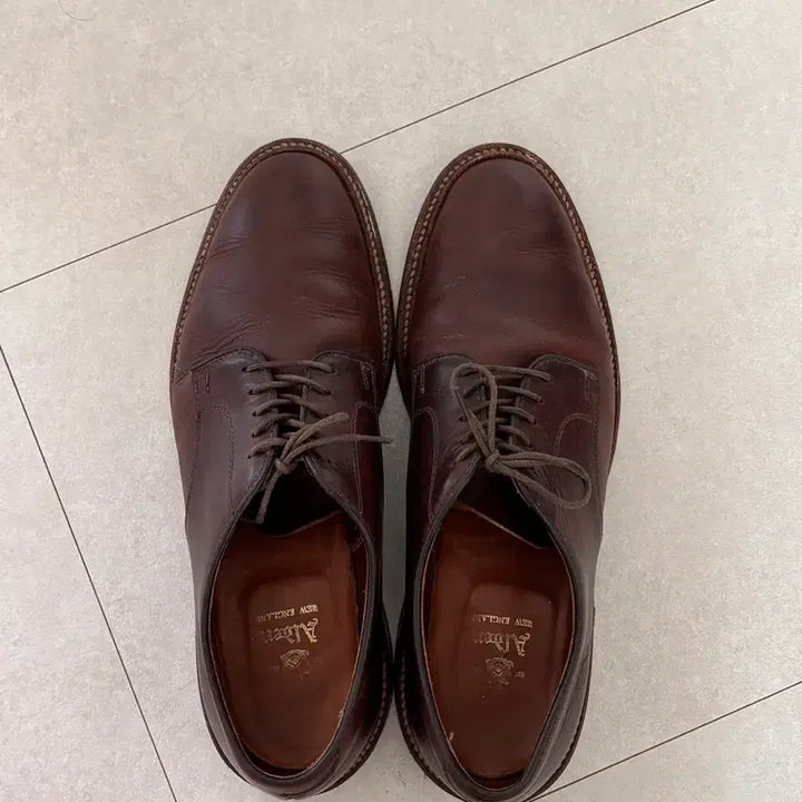 [BUNJANG] Alden 293647 Brown Chromexcel Service Shoes / 알든 293647 서비스 더비 / 브라운 크롬악셀 US 8.5(265)