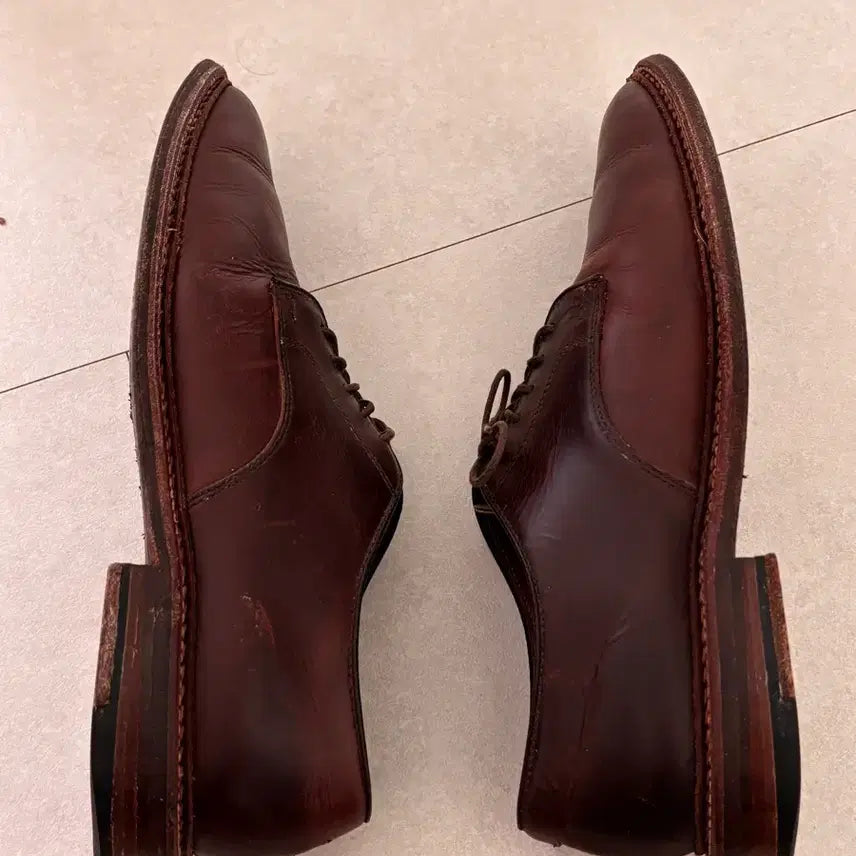 [BUNJANG] Alden 293647 Brown Chromexcel Service Shoes / 알든 293647 서비스 더비 / 브라운 크롬악셀 US 8.5(265)