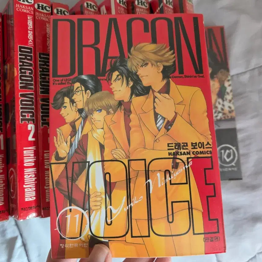 [BUNJANG] Dragon Voice Manga Full Set / 절판명작 소장용 드래곤 보이스 만화책 깨끗한 전권 11권 세트