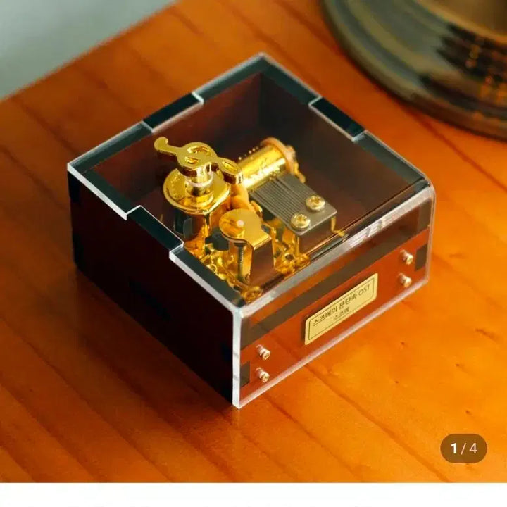 [BUNJANG] Orgelhaus Suzume no Tojimari OST Square Transparent Music Box / 오르골하우스 스즈메의 문단속 OST 사각투명 오르골 미개봉