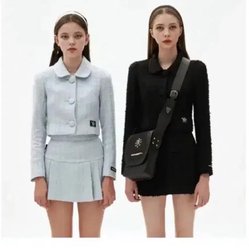 [BUNJANG] ODD ONE OUT Black Tweed Set / 오드원아웃 블랙 트위드 셋업 둘다 s로 구해요