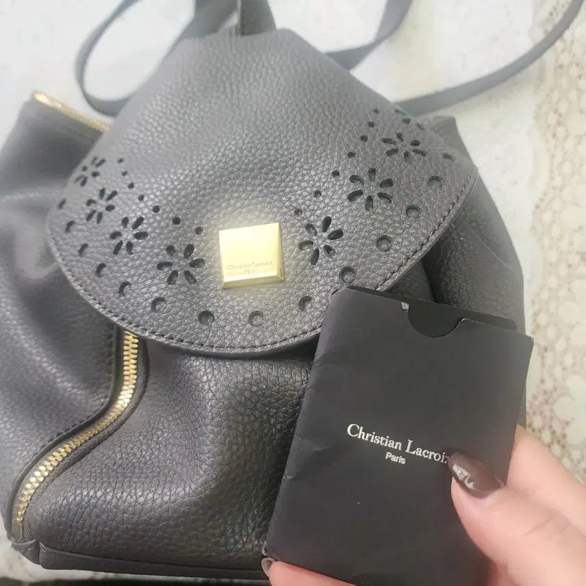 [BUNJANG] Christian Lacroix Leather Backpack/Shoulder Bag / 크리스찬라크르와 가방 백팩 숄더 가능