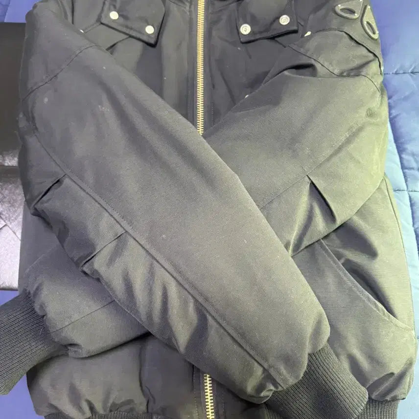 [BUNJANG] Moose Knuckles Black Padded Jacket / 무스너클 블랙 패딩 점퍼