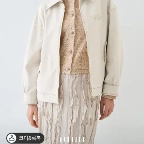[BUNJANG] Hansum Lanvin Collection Blouson Jacket / 한섬 랑방콜렉션 블루종