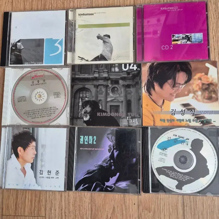 [BUNJANG] Various Artists CD Bundle Set / 가수 CD 음반 김범수 김동률 김현준 외