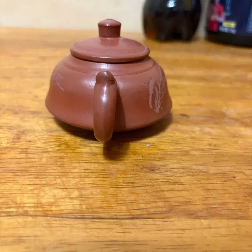 [BUNJANG] Dehua Kiln 1950s-1960s Handmade Porcelain Teapot (Small) / (1174)덕화 50-60년대 전수공자사호(소)