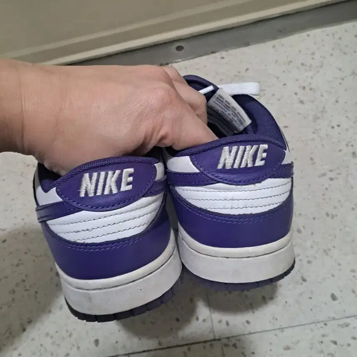 [BUNJANG] Nike Dunk Low Court Purple (Size 275) Sneakers / 덩크로우 코트퍼플 275