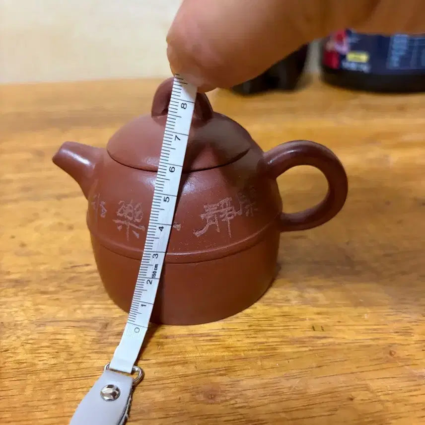 [BUNJANG] Dehua Early 1970s-80s Semi-Handmade Zisha Teapot / (1241)덕화 59-60년대 초주에서 생산한 수장용 전수공 자사호(소)