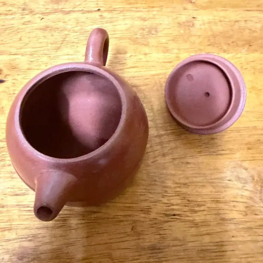 [BUNJANG] Dehua Early 1970s-80s Semi-Handmade Zisha Teapot / (1241)덕화 59-60년대 초주에서 생산한 수장용 전수공 자사호(소)