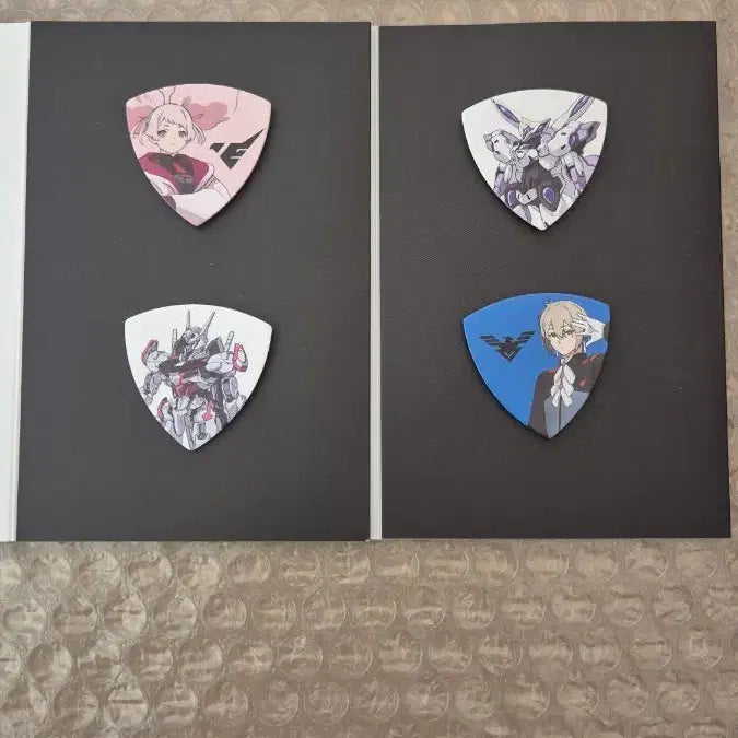 [BUNJANG] Suisei no Witch Pharco Collaboration Guitar Pick Set / 수성의 마녀 파르코 콜라보 기타 피크 4개
