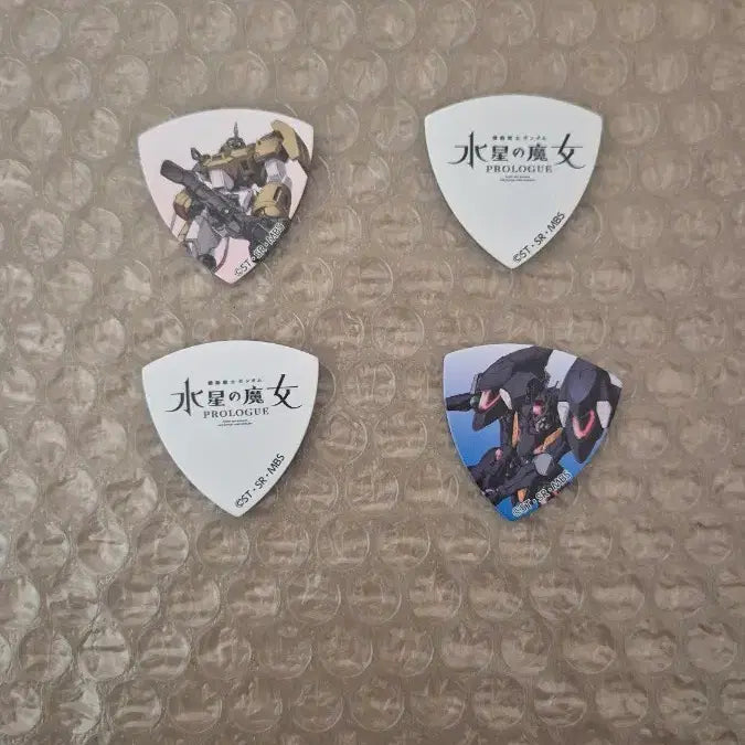 [BUNJANG] Suisei no Witch Pharco Collaboration Guitar Pick Set / 수성의 마녀 파르코 콜라보 기타 피크 4개