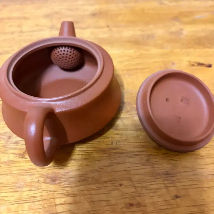 [BUNJANG] Antique Semi-Handmade Purple Clay Teapot / (1160) 20-30년전 반수공 자사호(중)