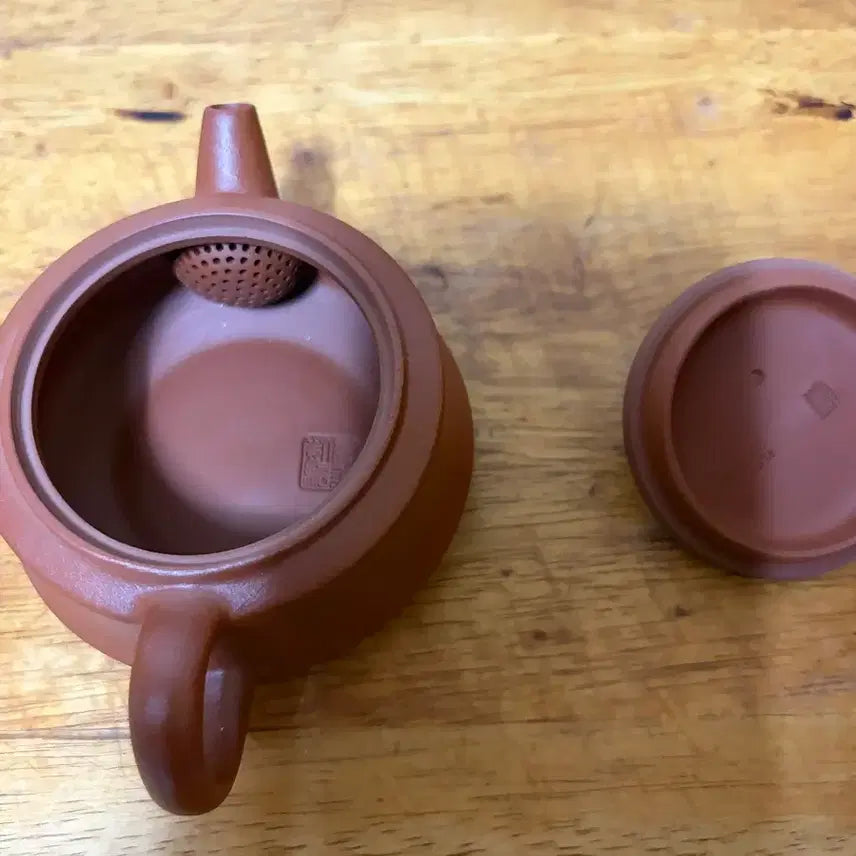 [BUNJANG] Antique Semi-Handmade Purple Clay Teapot / (1160) 20-30년전 반수공 자사호(중)
