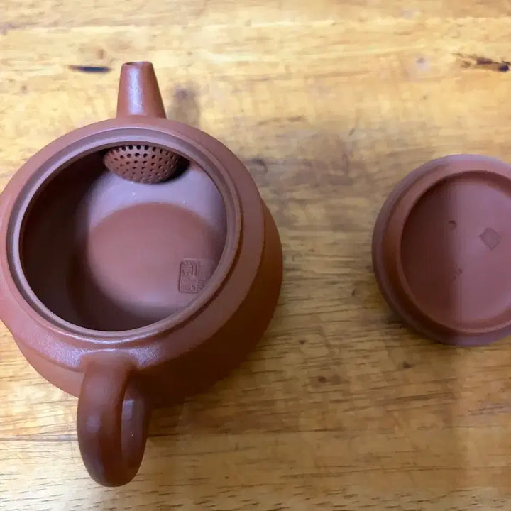 [BUNJANG] Antique Semi-Handmade Purple Clay Teapot / (1160) 20-30년전 반수공 자사호(중)