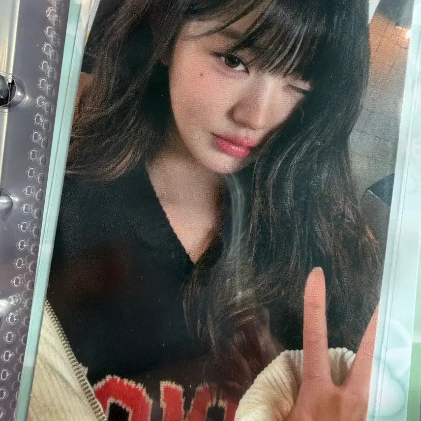 아이브 원영 타미진스 포카 판매