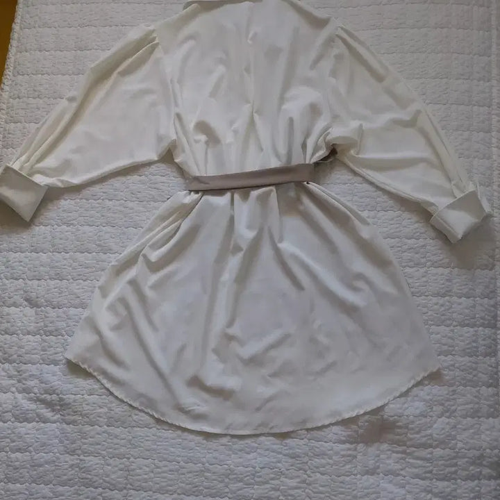 [BUNJANG] Long Shirt Dress / 셔츠식 롱 원피스 (새상품 )