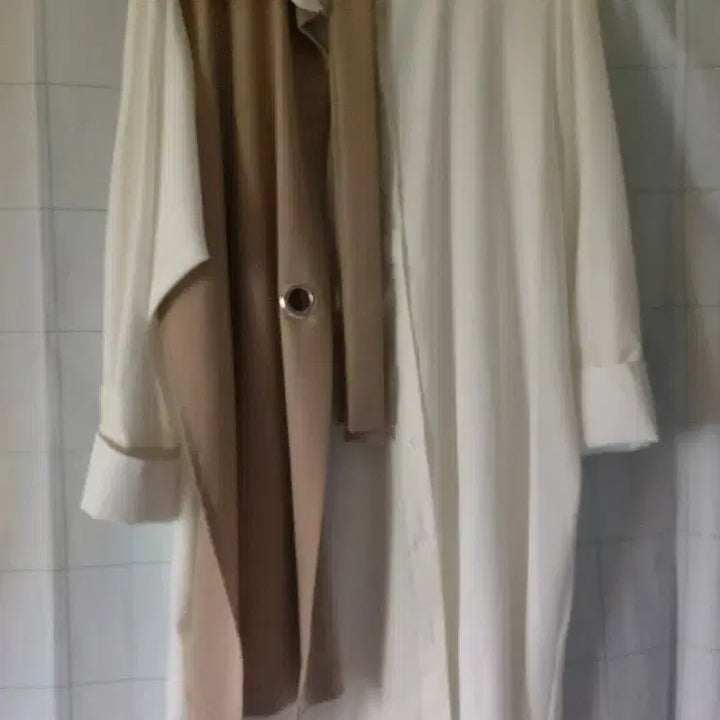 [BUNJANG] Long Shirt Dress / 셔츠식 롱 원피스 (새상품 )