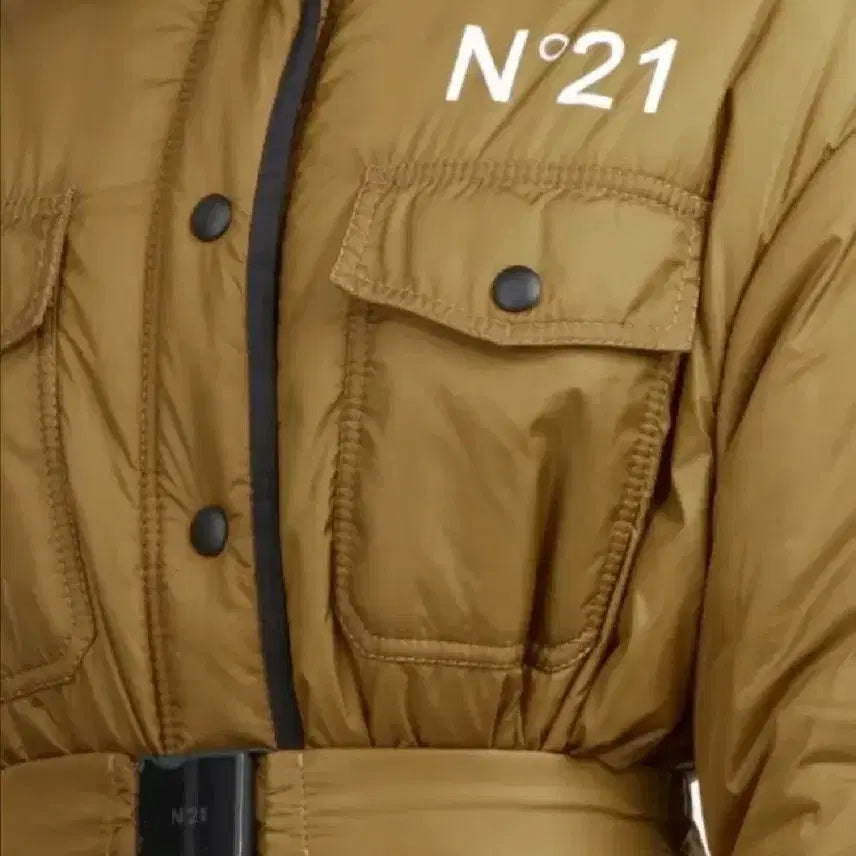 [BUNJANG] N21 Special Belted Collar Padded Jacket / N21 넘버투애니원 스페셜 벨티드 카라 패딩자켓