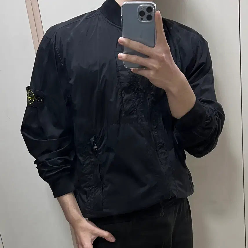 [BUNJANG] Stone Island Skin Touch Bomber Jacket / [XXL] 스톤아일랜드 스킨터치 봄버 자켓