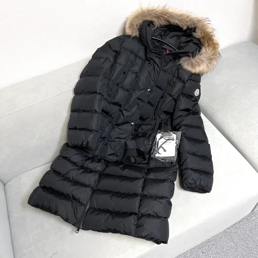 [BUNJANG] Moncler Chloe Long Padded Raccoon Fur Size 1 / (너무 이쁨) 몽클레어 클로에 롱 패딩 라쿤 퍼 1사이즈