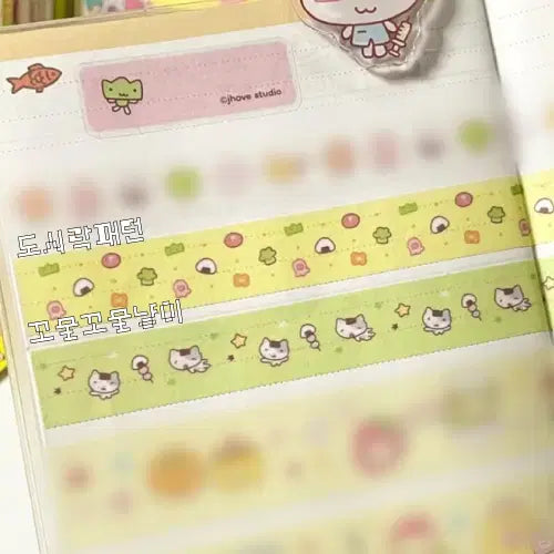 [BUNJANG] Jayhobe Studio Vintage Pattern Masking Tape / 제이호브스튜디오 고전느낌 마테 2종