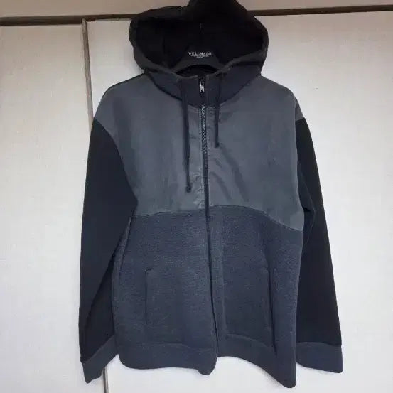 [BUNJANG] Kenneth Cole Color Block Hoodie Jacket / 케네스콜 배색 후드 집업 자켓