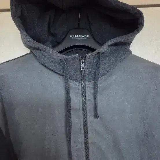 [BUNJANG] Kenneth Cole Color Block Hoodie Jacket / 케네스콜 배색 후드 집업 자켓