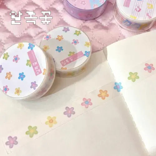 [BUNJANG] Love Things Washi Tape Set / 러브띵스 마테 3종