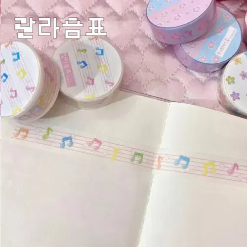 [BUNJANG] Love Things Washi Tape Set / 러브띵스 마테 3종