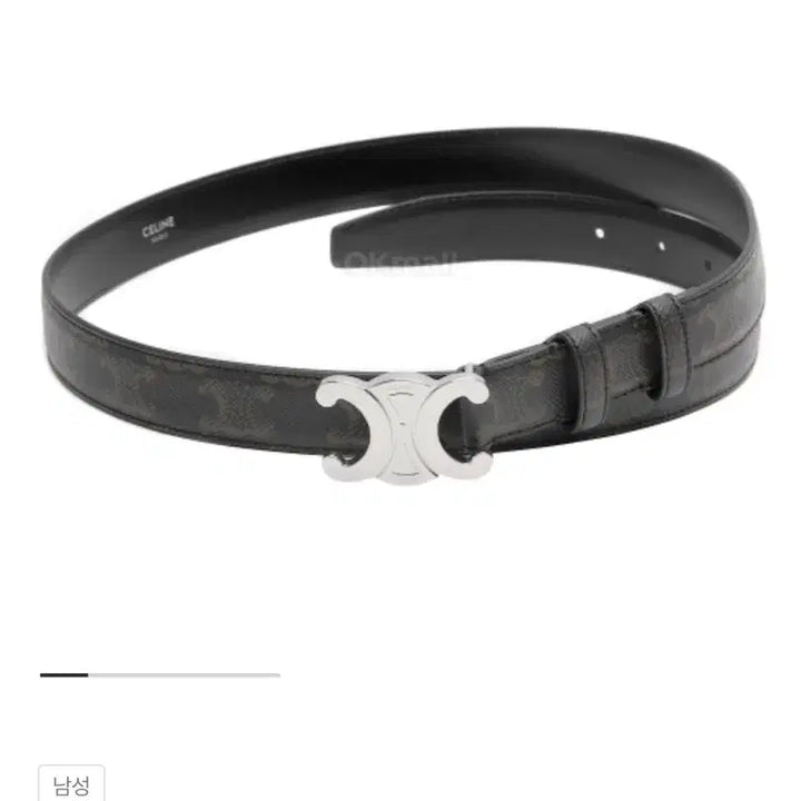 [BUNJANG] Celine Triomphe Canvas Belt Men 95 / 셀린느 트리옹프 캔버스 벨트 남성 95