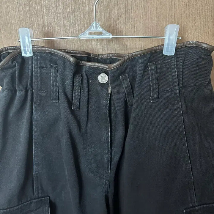 [BUNJANG] SYSTEM HOMME Dark Gray Layered Washed Jeans / SYSTEM HOMME 시스템 옴므 믹스매치레이어 다크그레이 워싱 팬츠