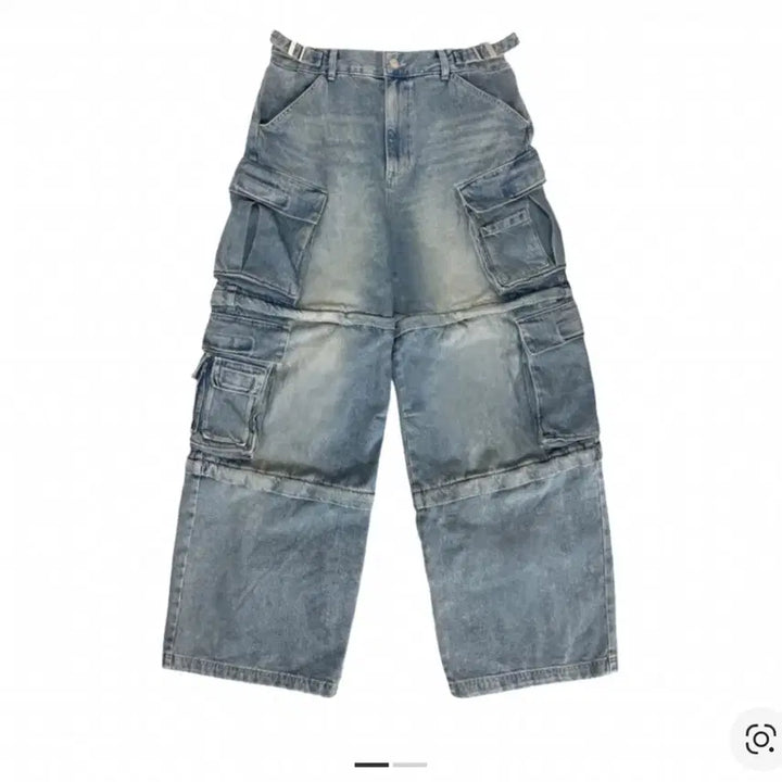 [BUNJANG] Project GR Convertible Cargo Pants Blue / [2]프로젝트gr 컨버커블 카고팬츠 블루