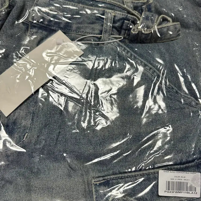 [BUNJANG] Project GR Convertible Cargo Pants Blue / [2]프로젝트gr 컨버커블 카고팬츠 블루