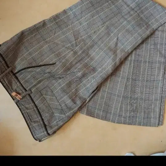 [BUNJANG] Checkered Slacks Trousers / 체크무늬 슬랙스 바지