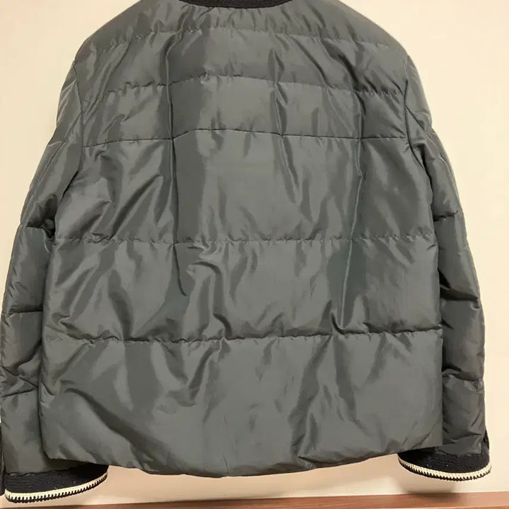 [BUNJANG] SJSJ Collarless Goose Down Jacket / SJSJ 칼라리스 구스다운 차콜그레이