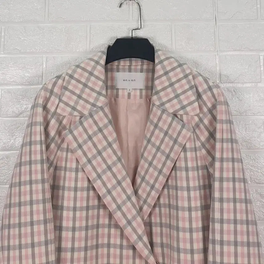 [BUNJANG] On&On Check Coat / [55]온앤온 체크 코트
