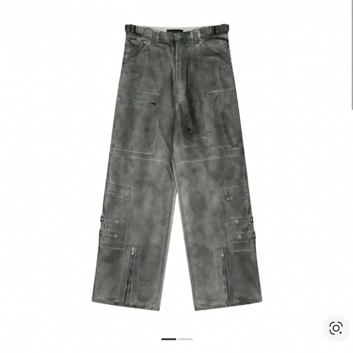[BUNJANG] Project GR Flight Denim Pants Dust Gray / [1]프로젝트GR 플라이트 데님 팬츠 더스트 그레이
