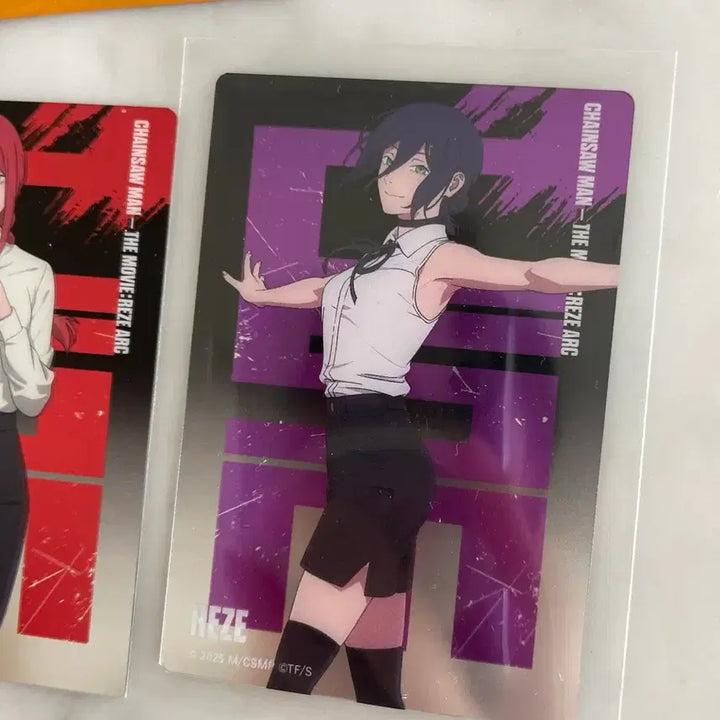 [BUNJANG] Chainsaw Man Reze Metallic Card Bundle Set / 체인소맨 레제 메탈릭 카드 일괄 (도쿄 베이스야드)