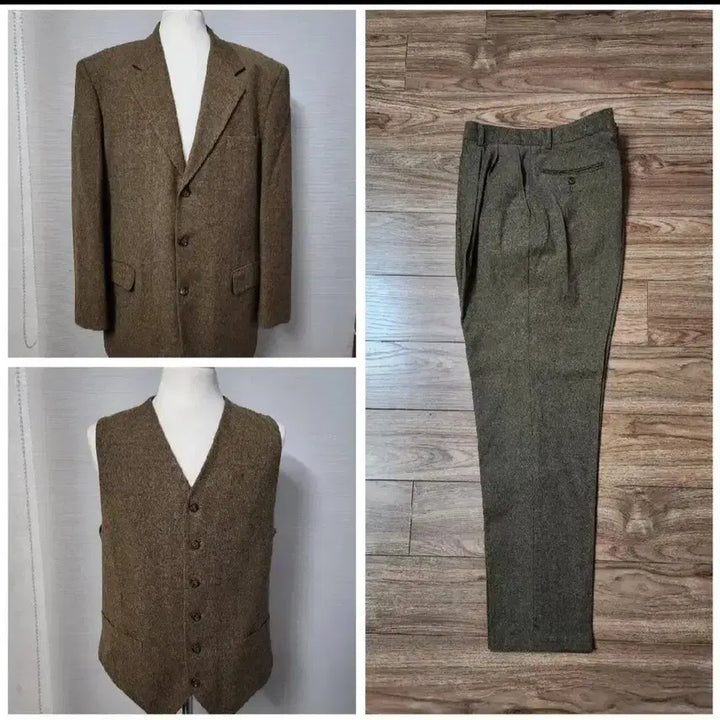 [BUNJANG] GEROLAMO UOMO Three-Piece Suit Set / 제롤라모 쓰리피스 정장세트