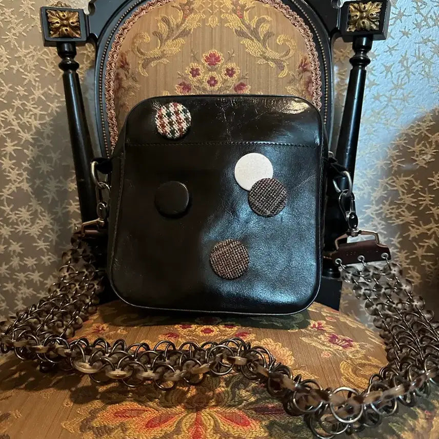 [BUNJANG] Stephen Cook Button Chain Bag / 스테판쿡 가방, 백, 버튼 체인 백