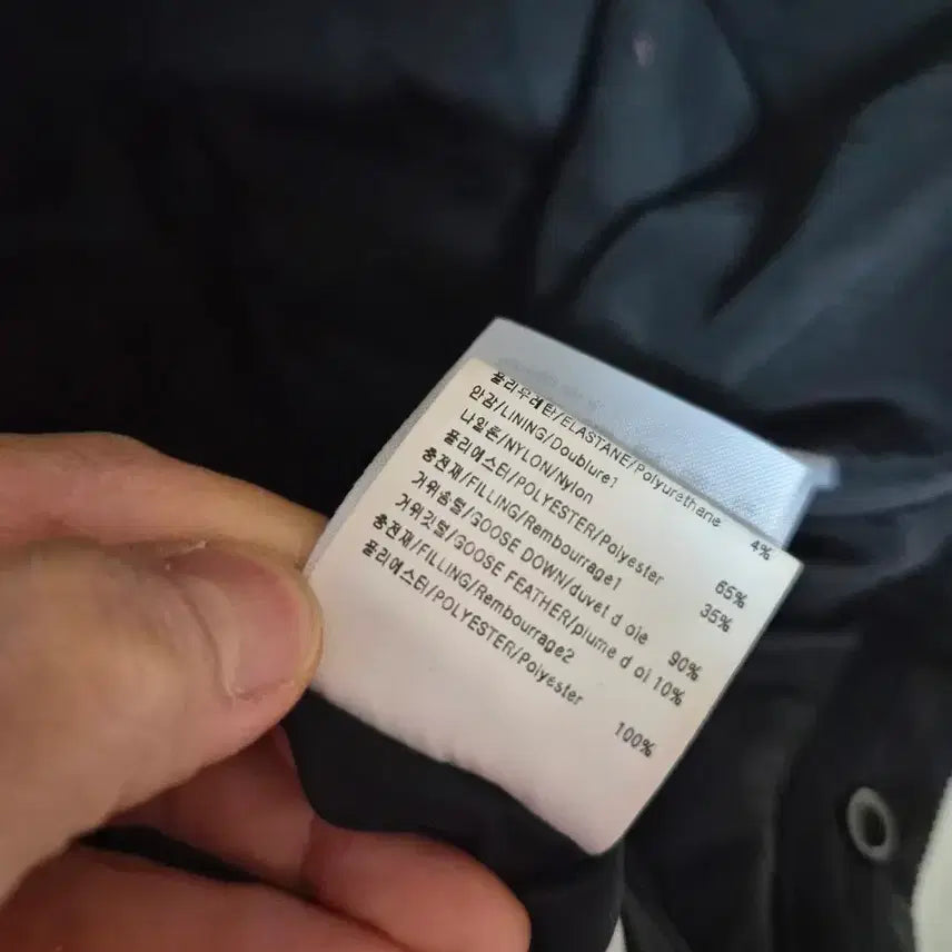 [BUNJANG] Solid Homme Goose Down Lightweight Padded Jacket (52) / 솔리드옴므 구스경량패딩자켓(52)