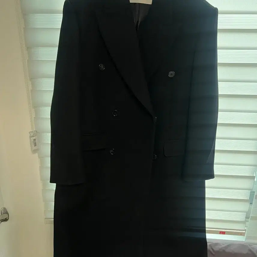 [BUNJANG] RECTO Classic Tailored Double Coat (Black) - S / [새상품] 렉토 25FW 클래식 테일러드 더블코트 S
