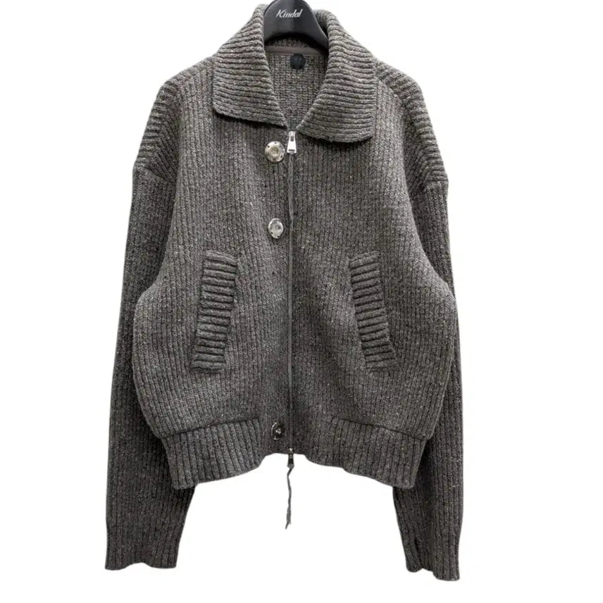 [BUNJANG] OUAT Meta Zip Knit Jacket / [3] OUAT 메타 집 니트 자켓