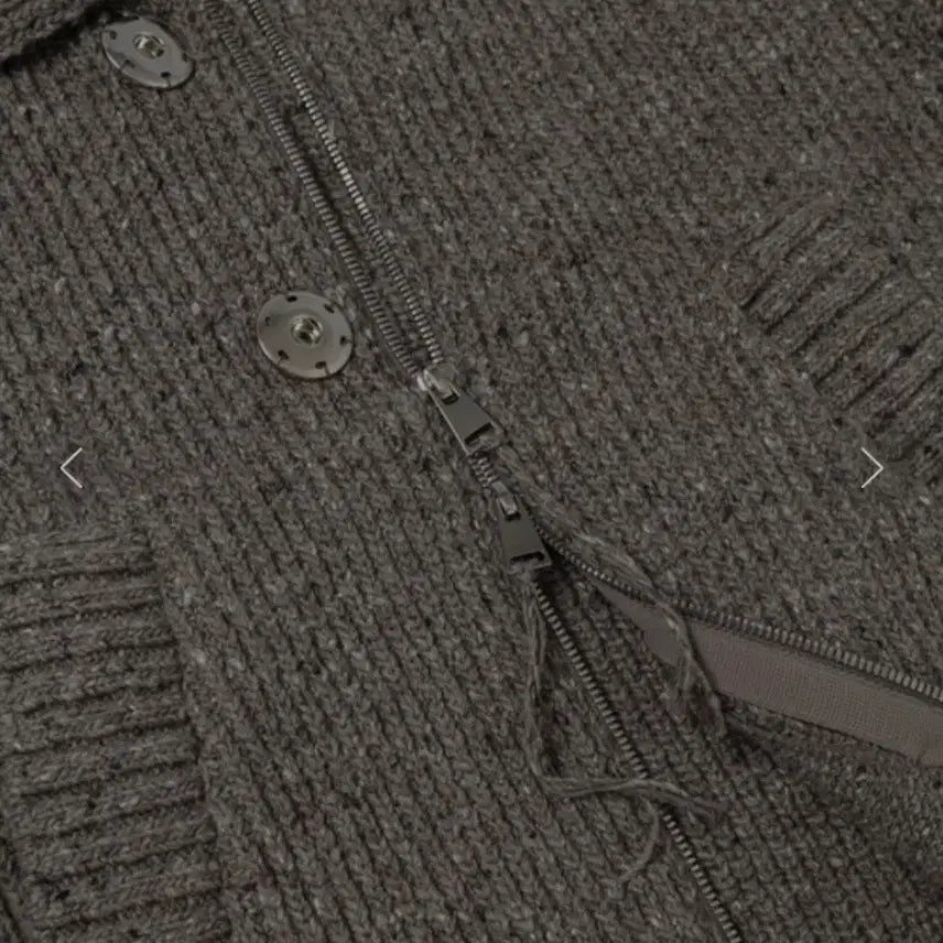 [BUNJANG] OUAT Meta Zip Knit Jacket / [3] OUAT 메타 집 니트 자켓