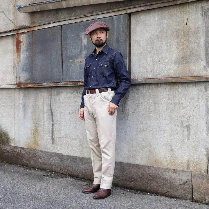 [BUNJANG] Anatomica Western Denim Shirt / XL)아나토미카 웨스턴 데님 셔츠