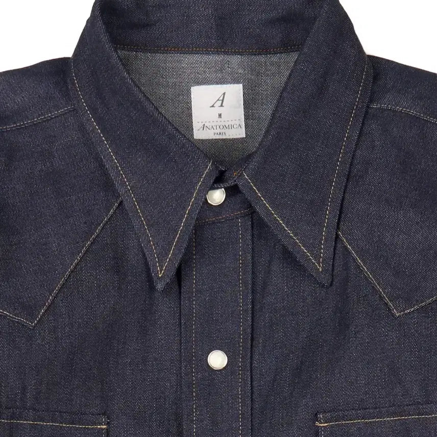 [BUNJANG] Anatomica Western Denim Shirt / XL)아나토미카 웨스턴 데님 셔츠