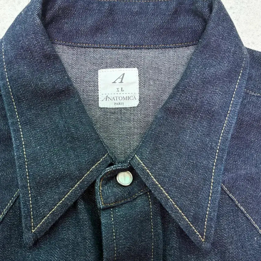 [BUNJANG] Anatomica Western Denim Shirt / XL)아나토미카 웨스턴 데님 셔츠